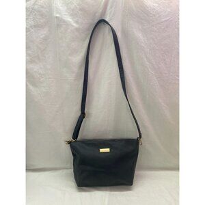 Bebe Pebbled Crossbody  Faux Leather  with Black Lining Bag
